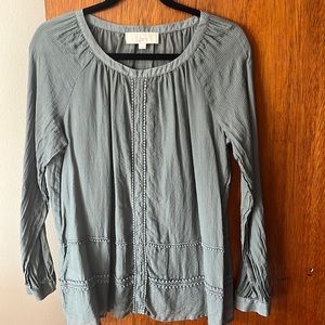 Long sleeve blouse